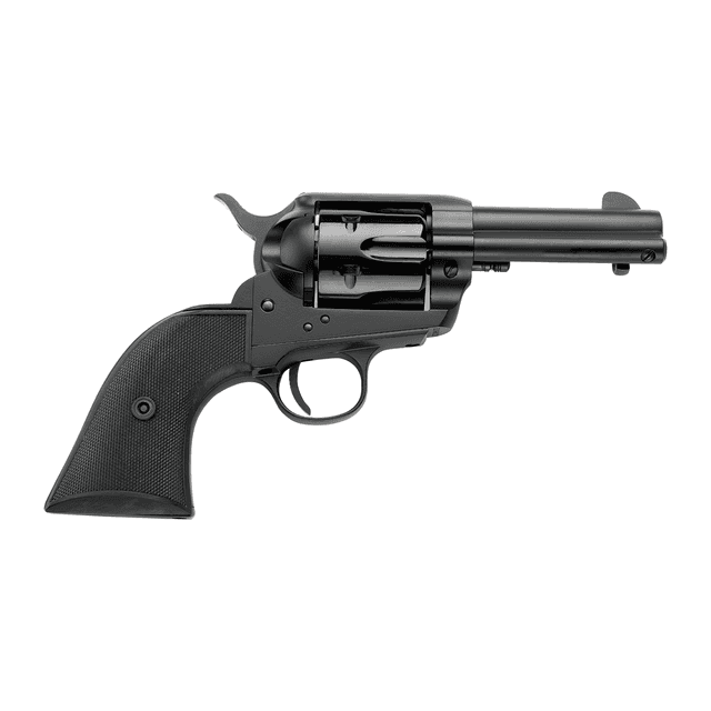 Pietta PFI9ALLOYAS312CB Alloy 9mm Luger 6 Shot 3.50" Matte Black Alloy Steel Barrel & Frame Pietta PFI9ALLOYAS312CB Alloy 9mm Luger 6 Shot 3.50" Matte Black Alloy Steel Barrel & Frame
