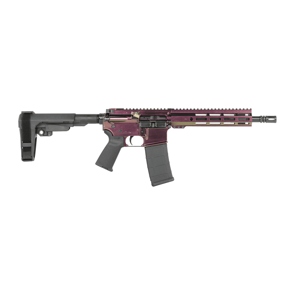 Shark Coast Tactical SCC07268RZRBK-P Razorback 5.56 NATO 30+1 10.50" Black Nitride Threaded Barrel Shark Coast Tactical SCC07268RZRBK-P Razorback 5.56 NATO 30+1 10.50" Black Nitride Threaded Barrel