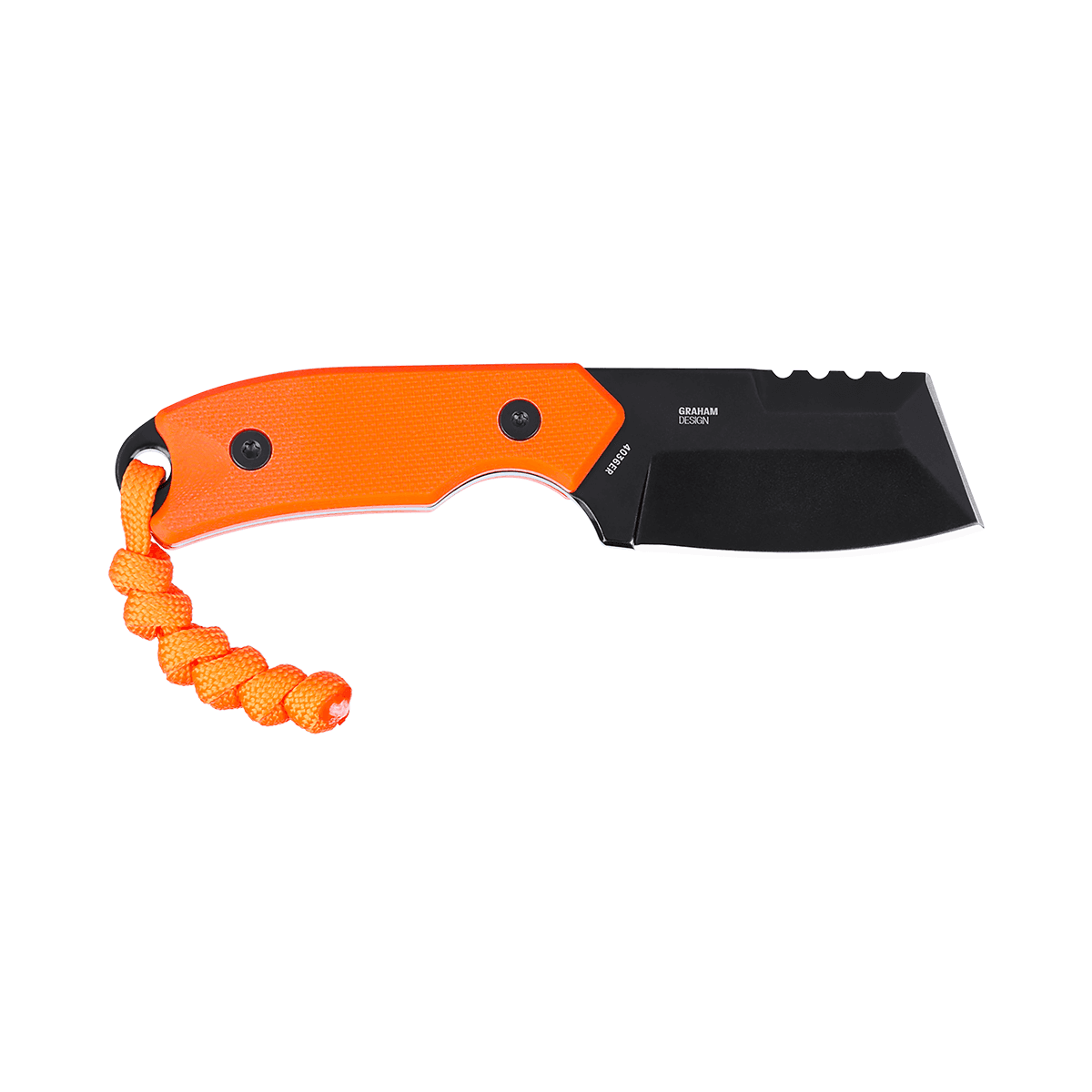 CRKT 4036ER Razel Compact EDC 2.32" Fixed Chisel Part Serrated Black Oxide D2 Steel Blade, Orange G10 Handle CRKT 4036ER Razel Compact EDC 2.32" Fixed Chisel Part Serrated Black Oxide D2 Steel Blade, Orange G10 Handle