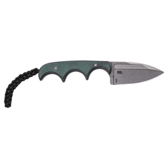 CRKT 2396C Minimalist 2.15" Fixed Spear Point Plain Stonewashed 8Cr13MoV SS Blade CRKT 2396C Minimalist 2.15" Fixed Spear Point Plain Stonewashed 8Cr13MoV SS Blade