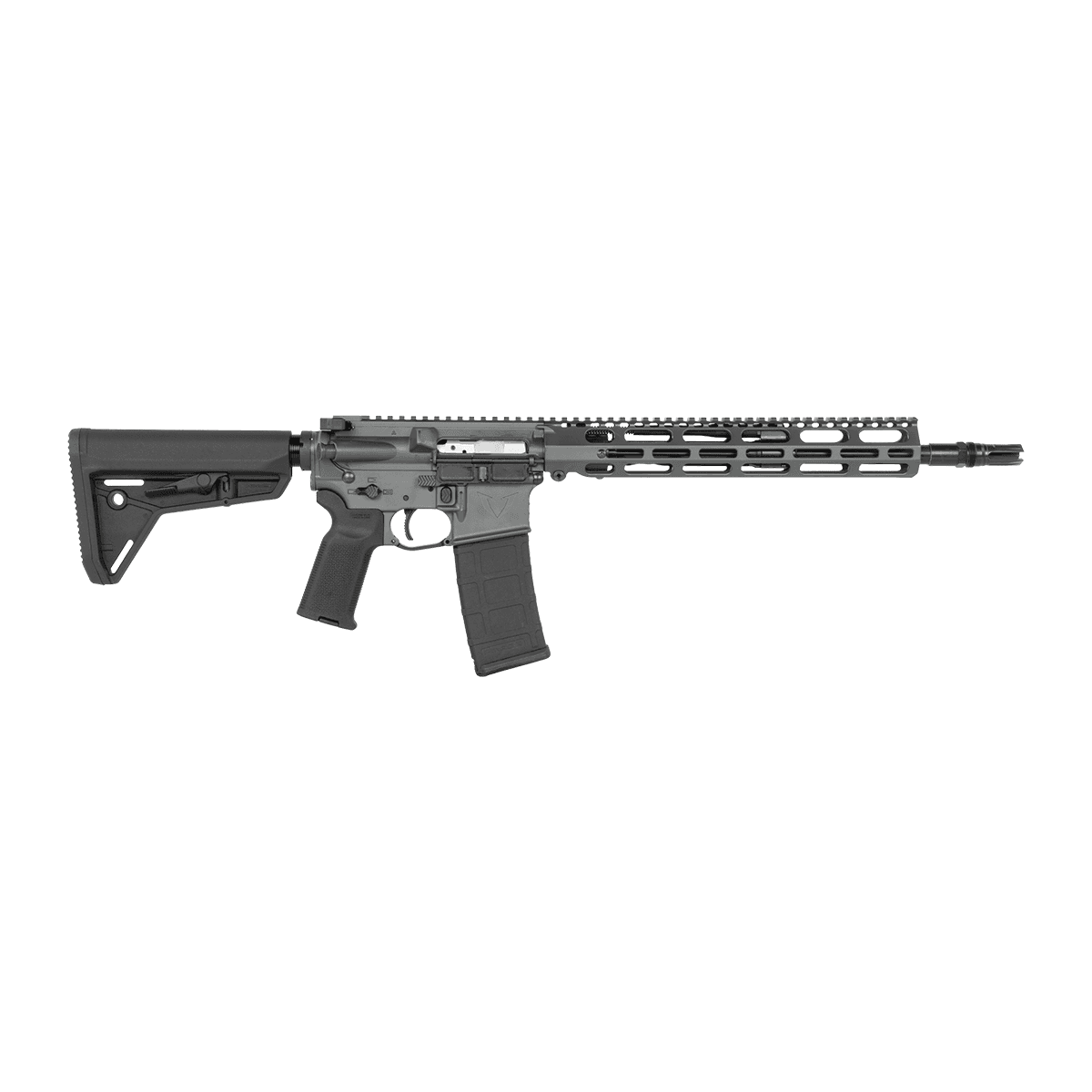 VKTR Industries V31100916648 VK-1 5.56 NATO 30+1 13.70" Black Threaded Barrel, Sniper Gray VKTR Industries V31100916648 VK-1 5.56 NATO 30+1 13.70" Black Threaded Barrel, Sniper Gray