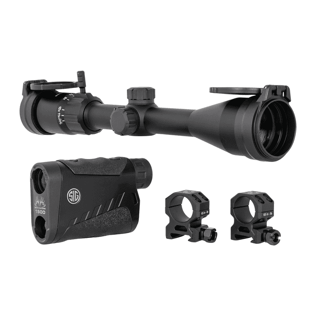 Sig Sauer SOK15BM07 Buckmaster 3-12x44 w/ Rangefinder & Ring Kit Sig Sauer SOK15BM07 Buckmaster 3-12x44 w/ Rangefinder & Ring Kit