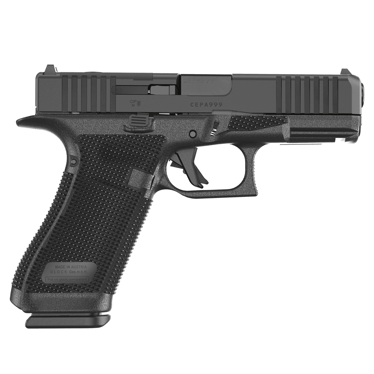Glock U64550201 G45 Gen6 Crossover Frame 9mm Luger 10+1 4.02" Black GMB Barrel Glock U64550201 G45 Gen6 Crossover Frame 9mm Luger 10+1 4.02" Black GMB Barrel