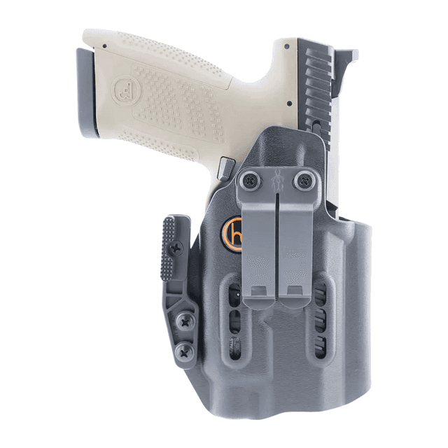 Henry Holsters HH-0004-15 Ember AIWB/IWB Black Boltaron Fits CZ P10-C Compatible w/ Streamlight TLR-7 Henry Holsters HH-0004-15 Ember AIWB/IWB Black Boltaron Fits CZ P10-C Compatible w/ Streamlight TLR-7