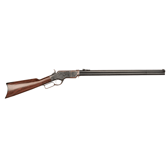 Cimarron CA236 1860 Henry Steel Framed 45 Colt (Long Colt) 12+1 24" Blued Octagon Barrel Cimarron CA236 1860 Henry Steel Framed 45 Colt (Long Colt) 12+1 24" Blued Octagon Barrel