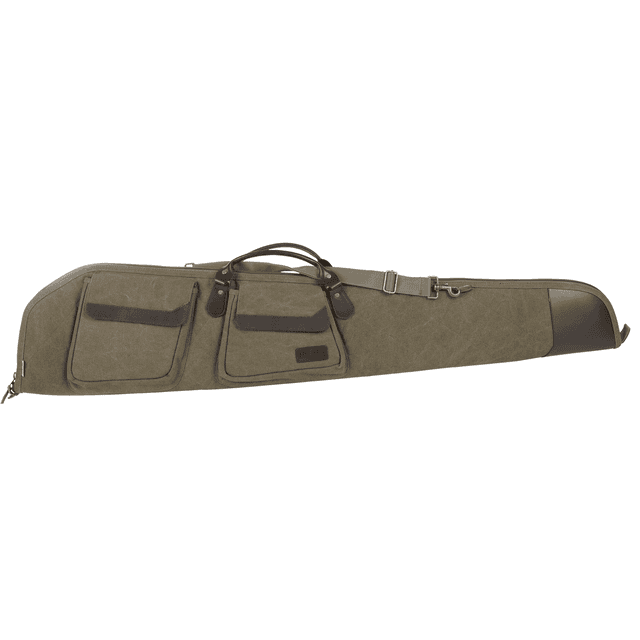 Heritage Cases 54148 North Platte Rifle Case 48" Olive Cotton Canvas w/ Leather Trim & Brushed Tricot Lining Heritage Cases 54148 North Platte Rifle Case 48" Olive Cotton Canvas w/ Leather Trim & Brushed Tricot Lining