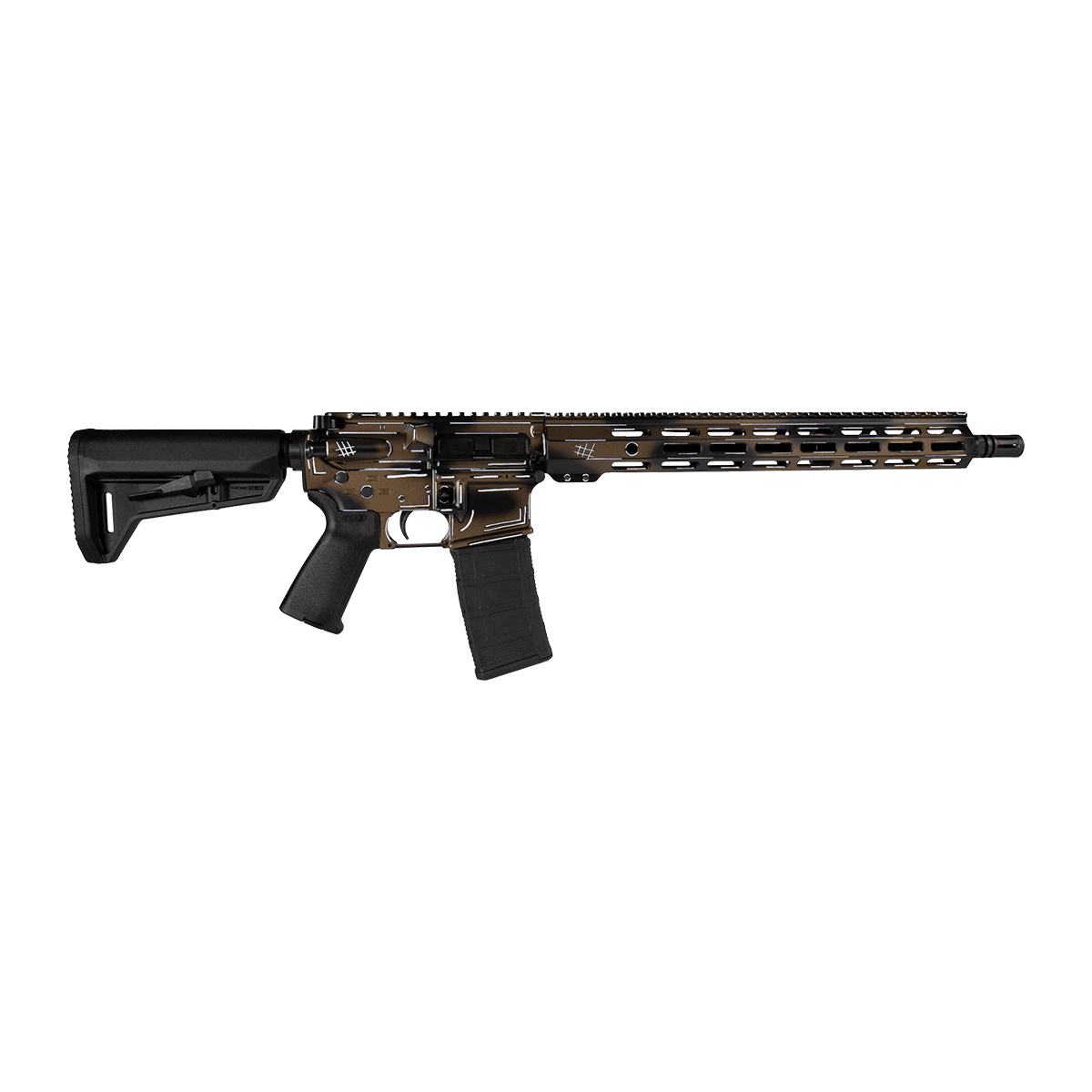 Shark Coast Tactical SCC101969ABRZ Anime-15 5.56 NATO 30+1 16" Black Nitride Threaded Barrel Shark Coast Tactical SCC101969ABRZ Anime-15 5.56 NATO 30+1 16" Black Nitride Threaded Barrel