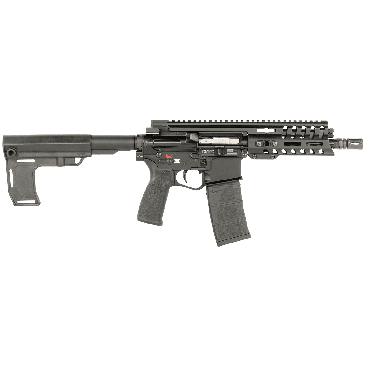 Patriot Ordnance Factory 2169 P415 Edge 5.56 NATO 30+1 8" Black Nitride Threaded Barrel Patriot Ordnance Factory 2169 P415 Edge 5.56 NATO 30+1 8" Black Nitride Threaded Barrel