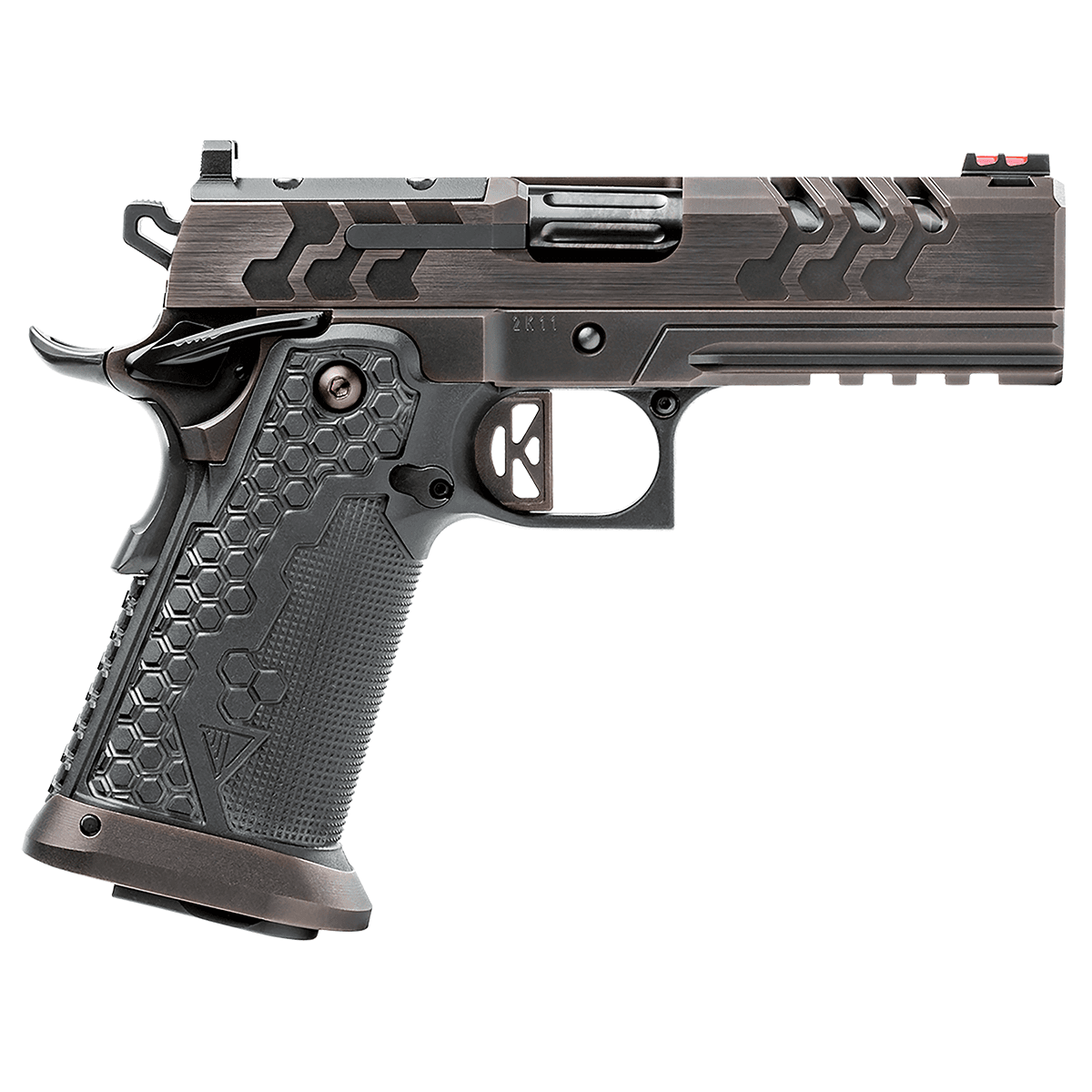 Kimber Mfg, Inc 3500065 2K11 Pro Royal 9mm Luger 19+1 4.25" Black DLC Fluted Barrel Kimber Mfg, Inc 3500065 2K11 Pro Royal 9mm Luger 19+1 4.25" Black DLC Fluted Barrel