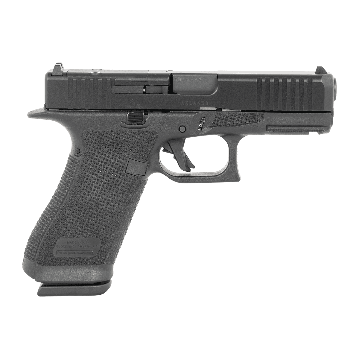 Glock U64550203 G45 Gen6 Crossover Frame 9mm Luger 17+1 4.02" Black GMB Barrel Glock U64550203 G45 Gen6 Crossover Frame 9mm Luger 17+1 4.02" Black GMB Barrel