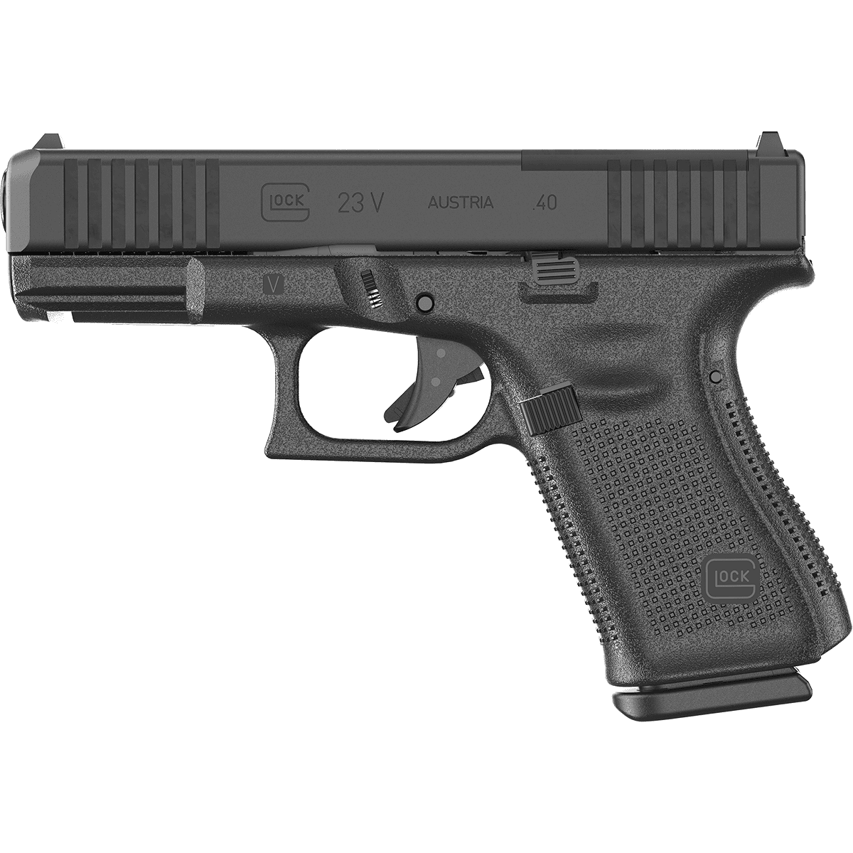 Glock PV2350201MOS G23 V MOS 40 S&W 10+1 4.02" Black GMB Barrel Glock PV2350201MOS G23 V MOS 40 S&W 10+1 4.02" Black GMB Barrel
