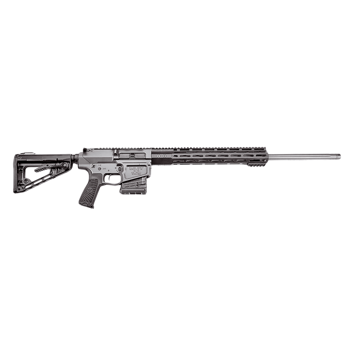 Wilson Combat SS65CF20BLACK Super Sniper 6.5 Creedmoor 20" 10+1 Fluted Match Grade Barrel Wilson Combat SS65CF20BLACK Super Sniper 6.5 Creedmoor 20" 10+1 Fluted Match Grade Barrel