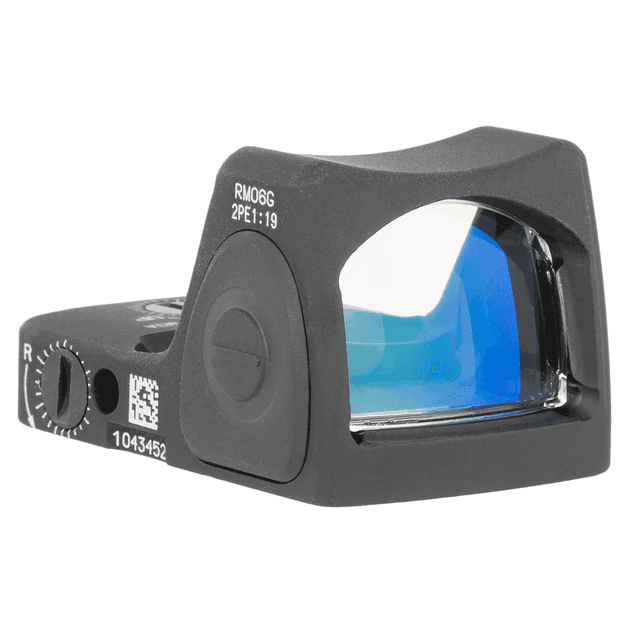 Trijicon 700800 Reflex Sight Matte Black 1x 3.25 MOA Illuminated LED Green Dot Reticle Trijicon 700800 Reflex Sight Matte Black 1x 3.25 MOA Illuminated LED Green Dot Reticle