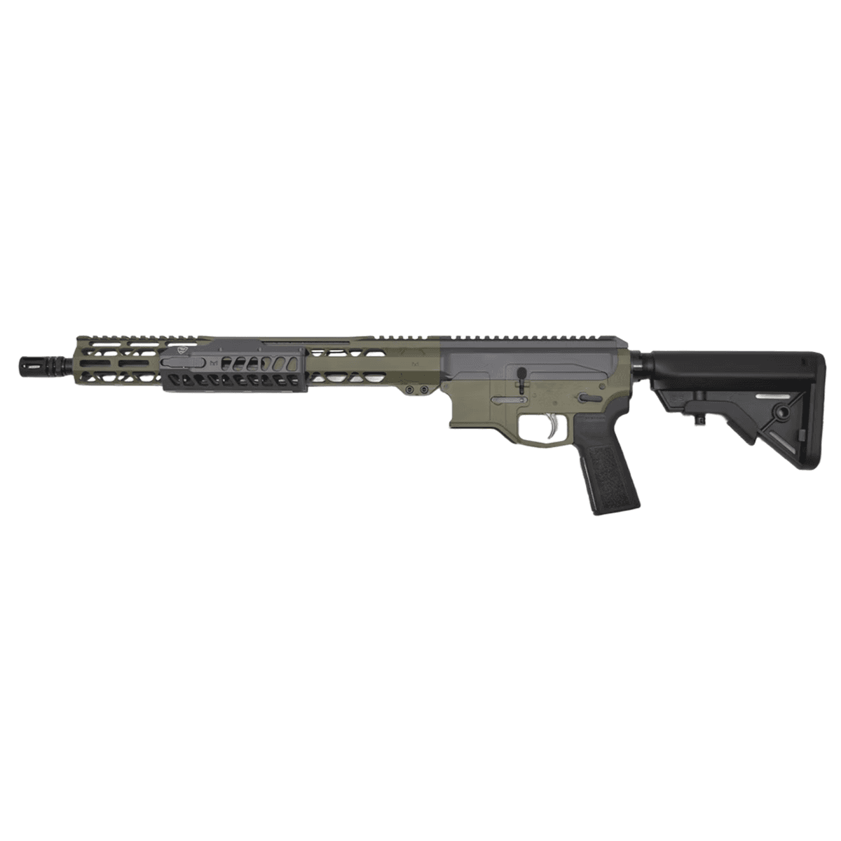 Bilson Arms ARFCS4920R1 BA-15FC 5.56 NATO 20+1 16" Black Threaded Barrel, Sniper Green/Gray Bilson Arms ARFCS4920R1 BA-15FC 5.56 NATO 20+1 16" Black Threaded Barrel, Sniper Green/Gray