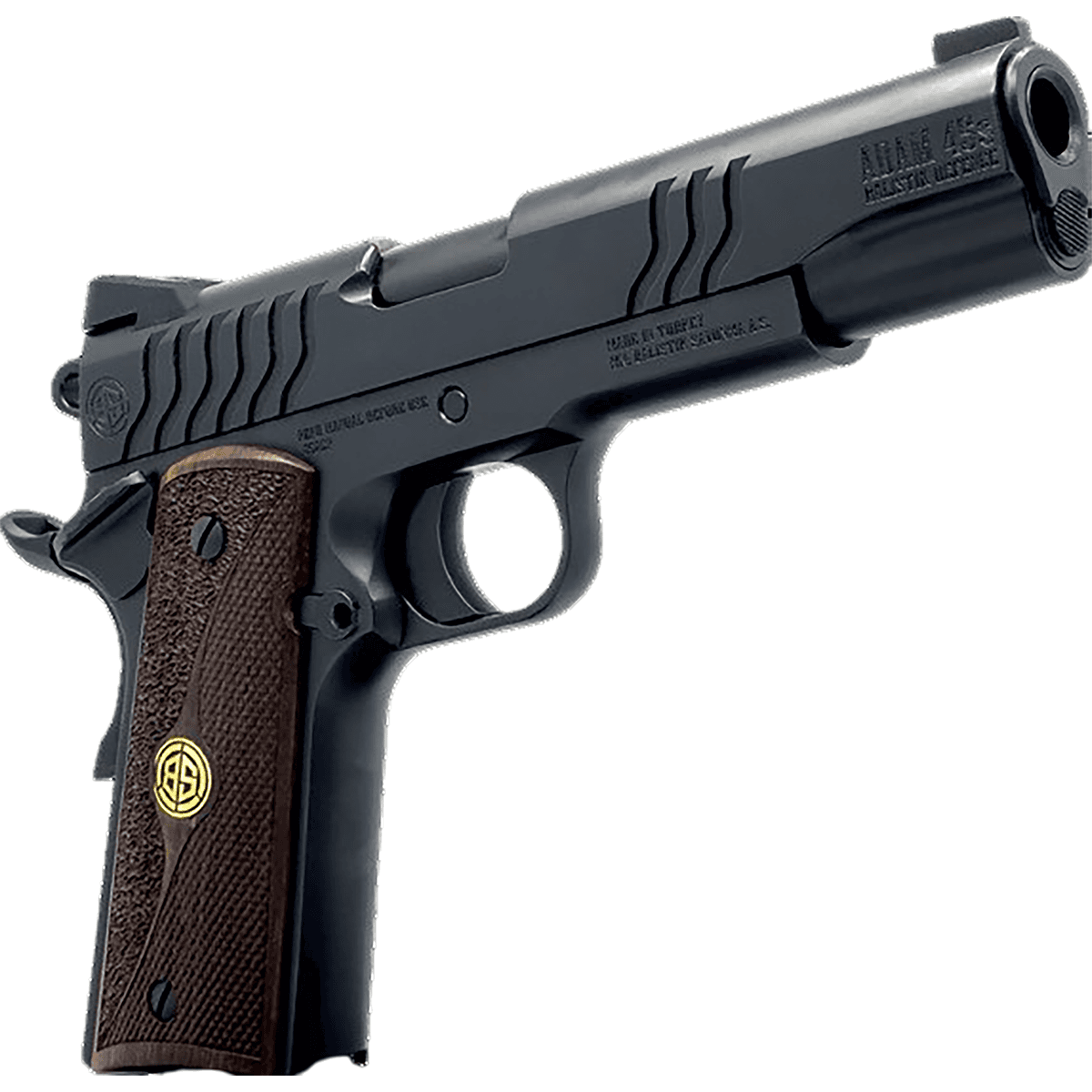 Dickinson LLC DCKSN45BS Adam 1911 Full Size 45 ACP 8+1 5" Black Steel Barrel Dickinson LLC DCKSN45BS Adam 1911 Full Size 45 ACP 8+1 5" Black Steel Barrel