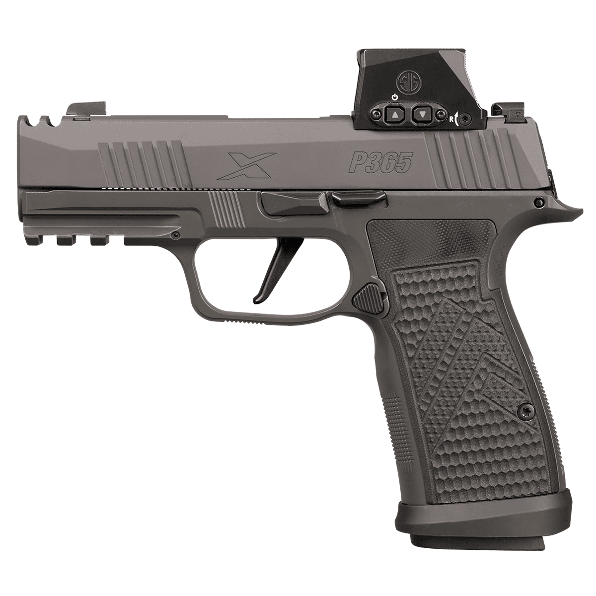 Sig Sauer 365AXGCA9LEGIONRXSL P365 AXG Legion w/Optic Compact 9mm Luger 17+1 3.10" Black Carbon Steel Barrel Sig Sauer 365AXGCA9LEGIONRXSL P365 AXG Legion w/Optic Compact 9mm Luger 17+1 3.10" Black Carbon Steel Barrel