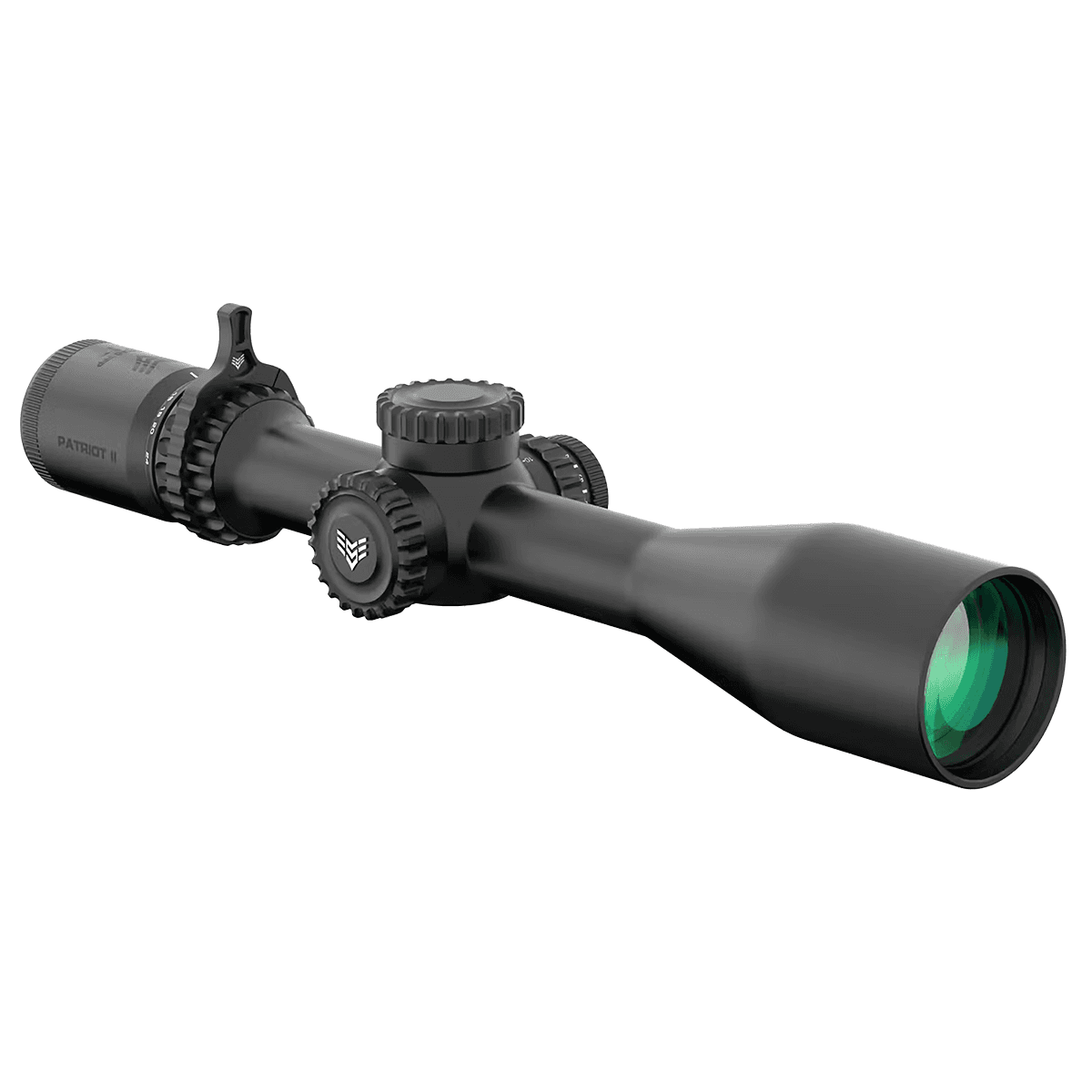 Swampfox Optics PAT2624MC Patriot II Black 6-24x50mm 30mm Tube Clean Cross MOA Reticle Swampfox Optics PAT2624MC Patriot II Black 6-24x50mm 30mm Tube Clean Cross MOA Reticle