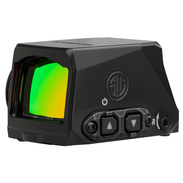 Sig Sauer Electro-Optics SORX1680 Romeo-X Sig-Loc Compact Black 1x24mm 3MOA Green Dot Reticle RX Footprint Sig Sauer Electro-Optics SORX1680 Romeo-X Sig-Loc Compact Black 1x24mm 3MOA Green Dot Reticle RX Footprint