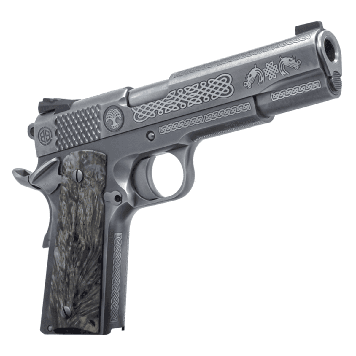 Dickinson LLC DKSN45MPRP Adam 1911 Mesopatamia Full Size 45 ACP 8+1 5" Stainless Steel Barrel Dickinson LLC DKSN45MPRP Adam 1911 Mesopatamia Full Size 45 ACP 8+1 5" Stainless Steel Barrel