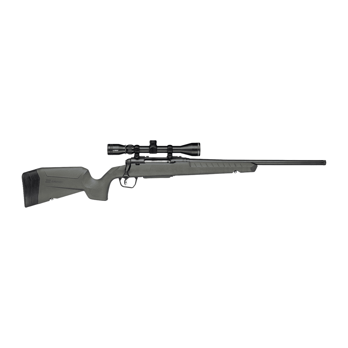 Savage Arms 33168 Axis 2 XP w/Optic 25-06 Rem 4+1 20" Matte Black Carbon Steel Threaded Barrel Savage Arms 33168 Axis 2 XP w/Optic 25-06 Rem 4+1 20" Matte Black Carbon Steel Threaded Barrel