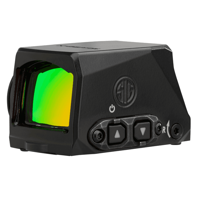 Sig Sauer Electro-Optics SORX1690 Romeo-X Sig-Loc Compact Black 1x24mm 6MOA Green Dot Reticle RX Footprint Sig Sauer Electro-Optics SORX1690 Romeo-X Sig-Loc Compact Black 1x24mm 6MOA Green Dot Reticle RX Footprint