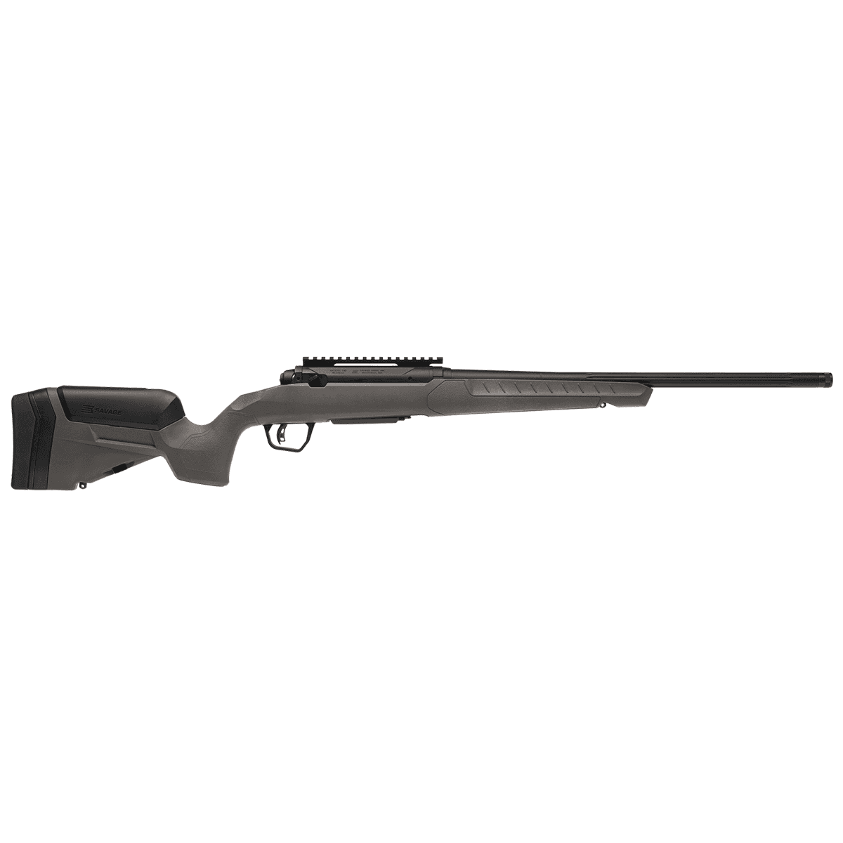 Savage Arms 32436 110 Trailblazer 350 Legend 4+1 18" Fluted Barrel, Flat Dark Gray, Left Handed Savage Arms 32436 110 Trailblazer 350 Legend 4+1 18" Fluted Barrel, Flat Dark Gray, Left Handed