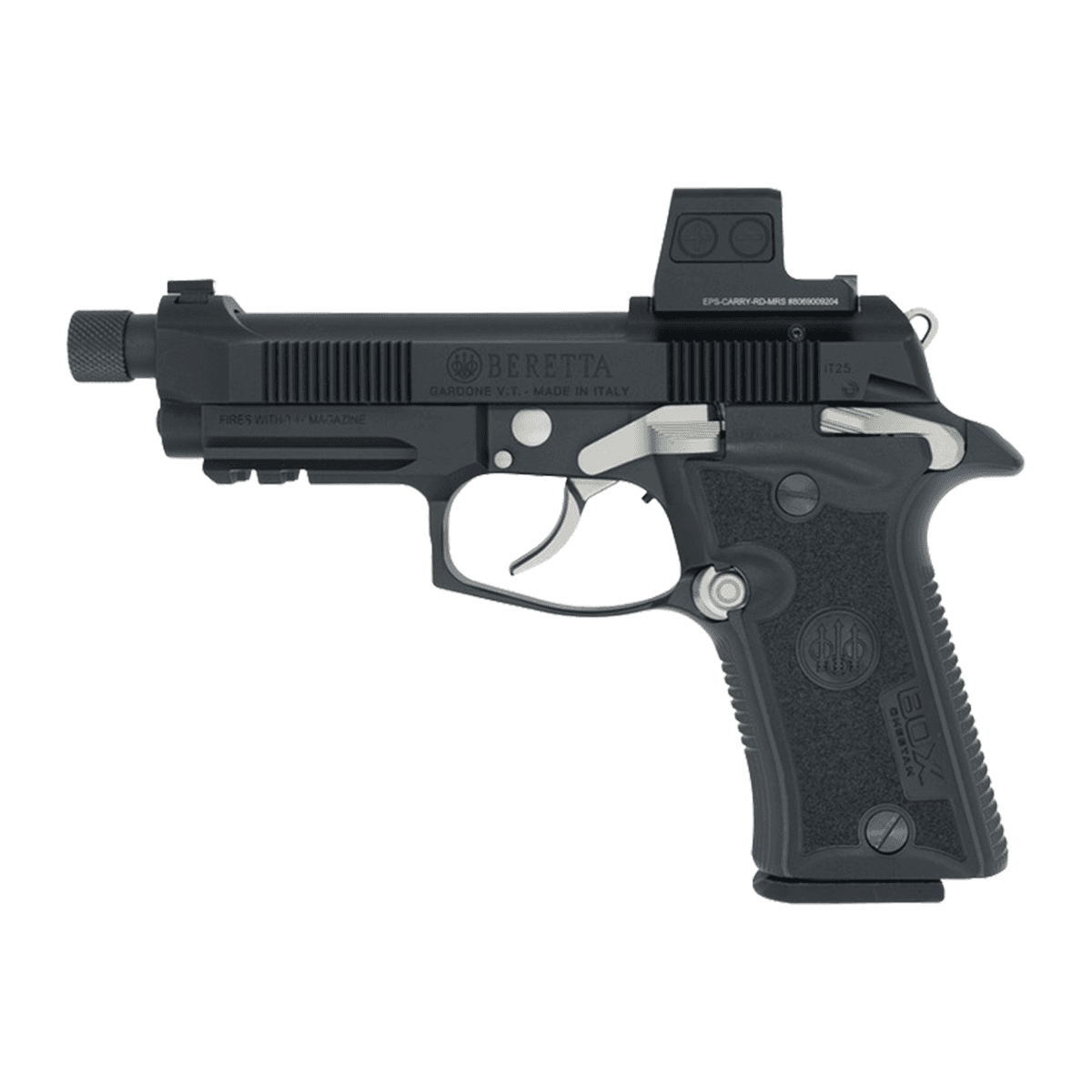 Langdon Tactical Tech 80X32BCBRE Beretta Cheetah 80X Micro-Compact 32 ACP 13+1 4.40" Black Threaded Barrel Langdon Tactical Tech 80X32BCBRE Beretta Cheetah 80X Micro-Compact 32 ACP 13+1 4.40" Black Threaded Barrel