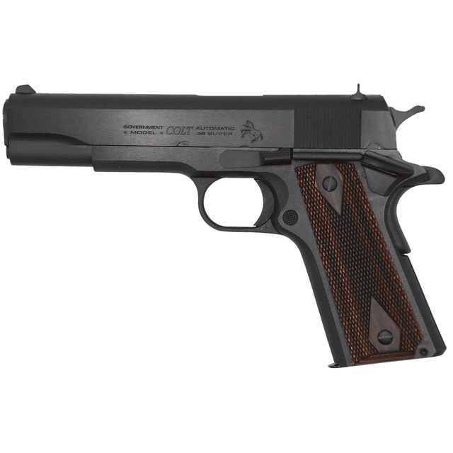 Colt Mfg O1911C38RB 1911 Government 38 Super 9+1 5" Black National Match Barrel Colt Mfg O1911C38RB 1911 Government 38 Super 9+1 5" Black National Match Barrel
