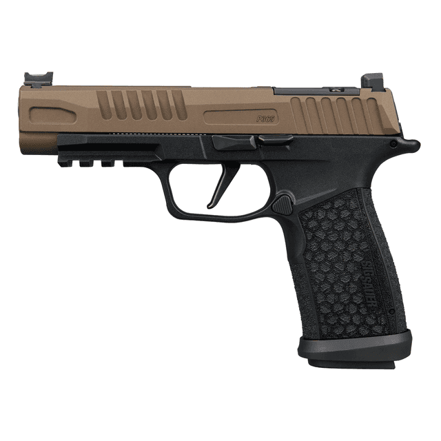 Sig Sauer 365XF9FBZXR3 P365 Fuse 9mm Luger 21+1 4.30" Black DLC Bronze Cerakote w/Freedom Engraving Sig Sauer 365XF9FBZXR3 P365 Fuse 9mm Luger 21+1 4.30" Black DLC Bronze Cerakote w/Freedom Engraving
