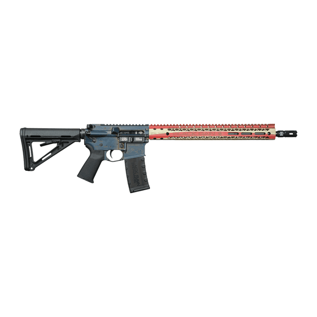 Black Rain Ordnance BRO-BETSY-250 Spec15 250th Anniversary 5.56 NATO 30+1 16" Red, White & Blue Black Rain Ordnance BRO-BETSY-250 Spec15 250th Anniversary 5.56 NATO 30+1 16" Red, White & Blue