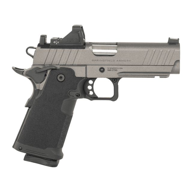 Springfield Armory PH9117AOSBTPAC 1911 DS Prodigy Gear Pac 9mm Luger 20+1 4.25" Tungsten Gray Springfield Armory PH9117AOSBTPAC 1911 DS Prodigy Gear Pac 9mm Luger 20+1 4.25" Tungsten Gray