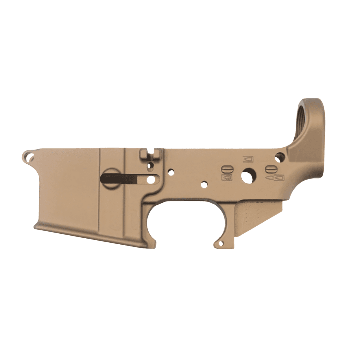 KAK KF-15 Forged AR15 Lower FDE MO-801-0604-001F KAK KF-15 Forged AR15 Lower FDE MO-801-0604-001F