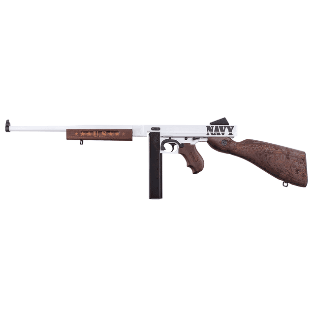 Thompson TM1C5 Navy 250th Anniversary 45 ACP 30+1 16.50" Arctic White & Savage Stainless Thompson TM1C5 Navy 250th Anniversary 45 ACP 30+1 16.50" Arctic White & Savage Stainless