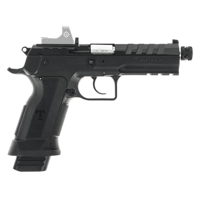 Tanfoglio TFFDT9RS Force Duty Tactical 9mm Luger 20+1 4.90" Stainless Threaded Barrel Tanfoglio TFFDT9RS Force Duty Tactical 9mm Luger 20+1 4.90" Stainless Threaded Barrel