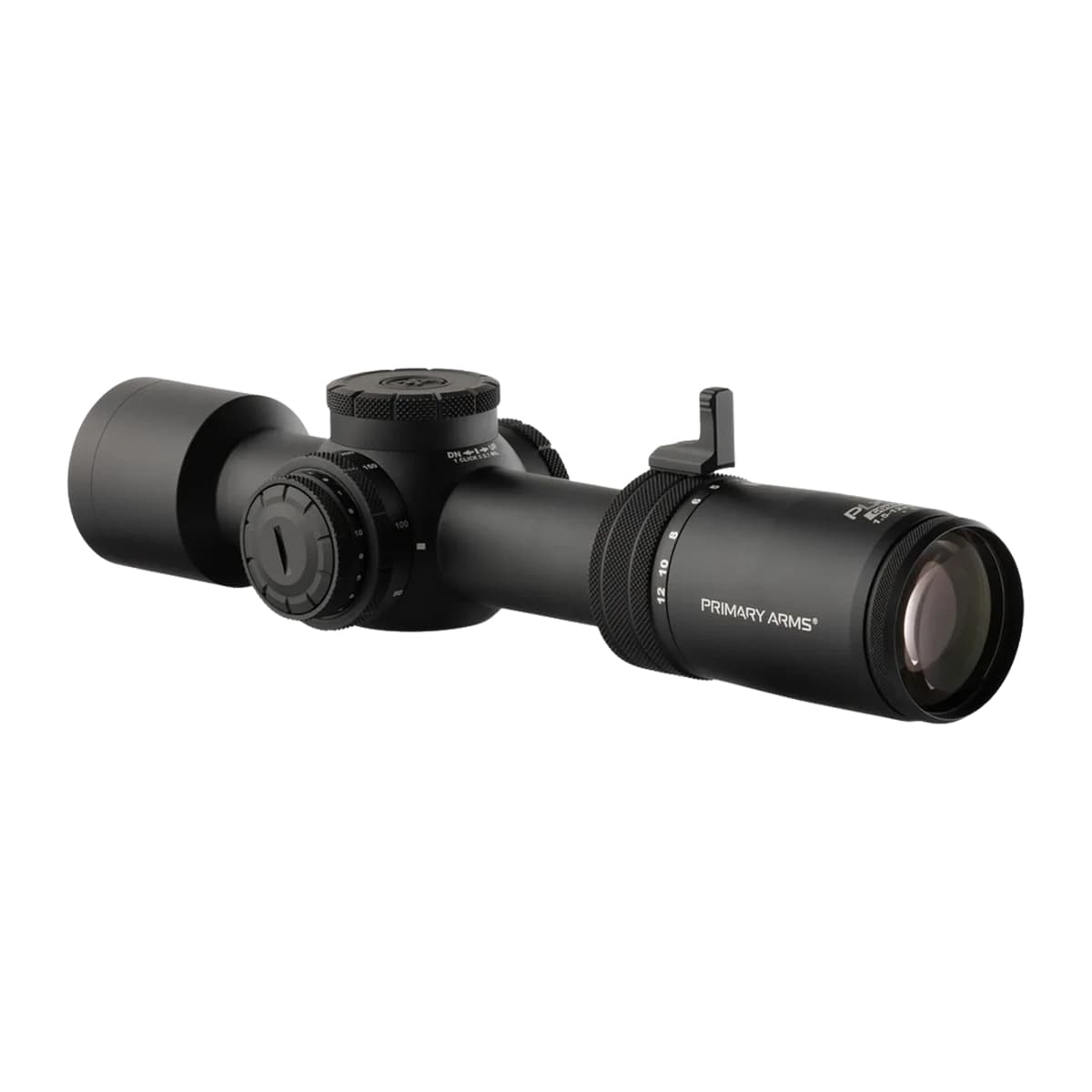 Primary Arms Optics 610220 PLx RDB 1.5-12x36mm ACSS Raptor 5.56 Yard Gen 2 Reticle Black Primary Arms Optics 610220 PLx RDB 1.5-12x36mm ACSS Raptor 5.56 Yard Gen 2 Reticle Black