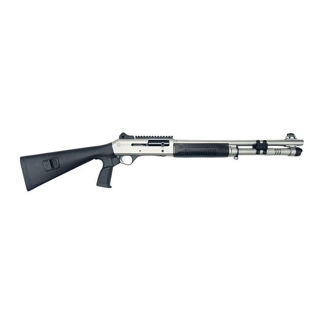 Panzer Arms PAM4MTSSS M4 12 Gauge Semi-Auto 3" 5+1 18.50" Nickel Barrel Panzer Arms PAM4MTSSS M4 12 Gauge Semi-Auto 3" 5+1 18.50" Nickel Barrel