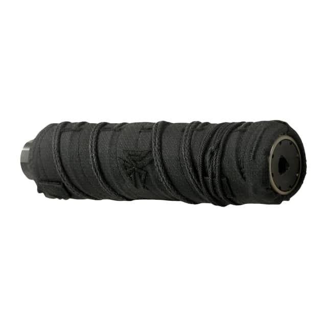 Burn Proof Gear BPG-SCC-H-7-25-1-5-BLK Hybrid 46M/ Wolfman Suppressor Cover Kevlar Black Burn Proof Gear BPG-SCC-H-7-25-1-5-BLK Hybrid 46M/ Wolfman Suppressor Cover Kevlar Black