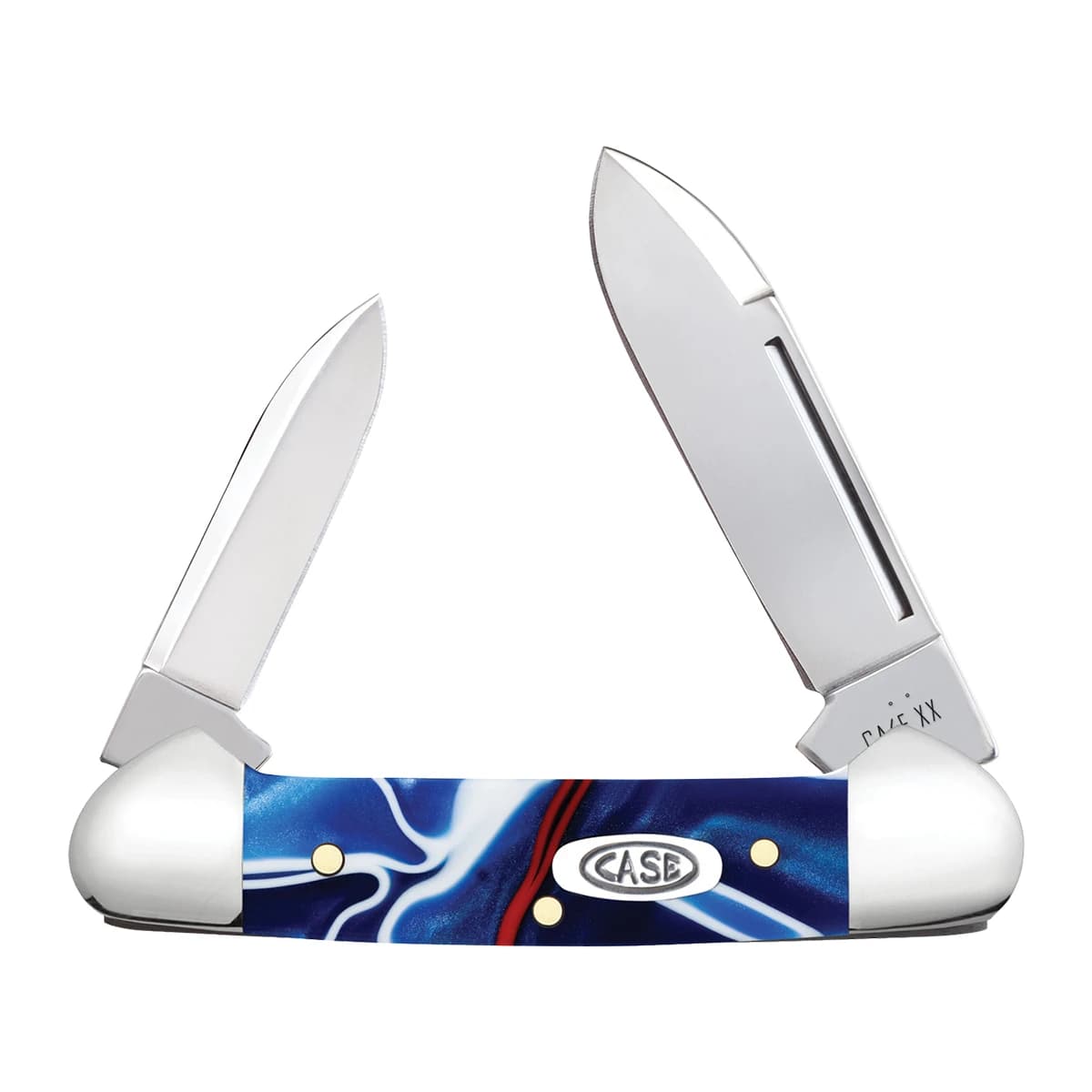 Case 11228 Patriotic Baby Butterbean Folding Pen/Spear Plain Mirror Polished Tru-Sharp SS Blade Case 11228 Patriotic Baby Butterbean Folding Pen/Spear Plain Mirror Polished Tru-Sharp SS Blade