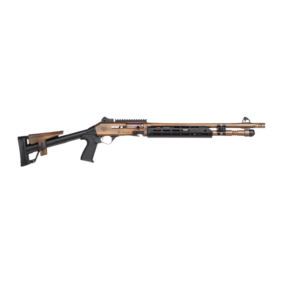 Panzer Arms PAM4CSBRBTMFSS M4 Speed Pro 12 Gauge Semi-Auto 3" 5+1 18.50" Distressed Copper Barrel Panzer Arms PAM4CSBRBTMFSS M4 Speed Pro 12 Gauge Semi-Auto 3" 5+1 18.50" Distressed Copper Barrel