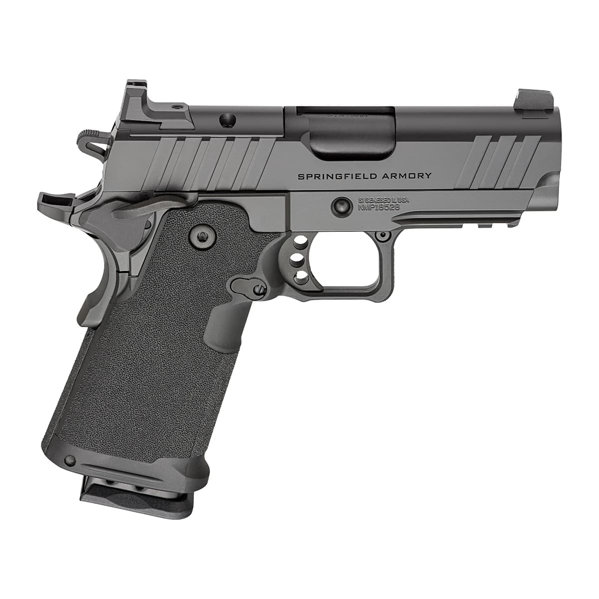 Springfield Armory PH9114AOS 1911 DS Prodigy Sub-Compact Frame 9mm Luger 18+1 3.50" Black DLC Match Grade Barrel Springfield Armory PH9114AOS 1911 DS Prodigy Sub-Compact Frame 9mm Luger 18+1 3.50" Black DLC Match Grade Barrel