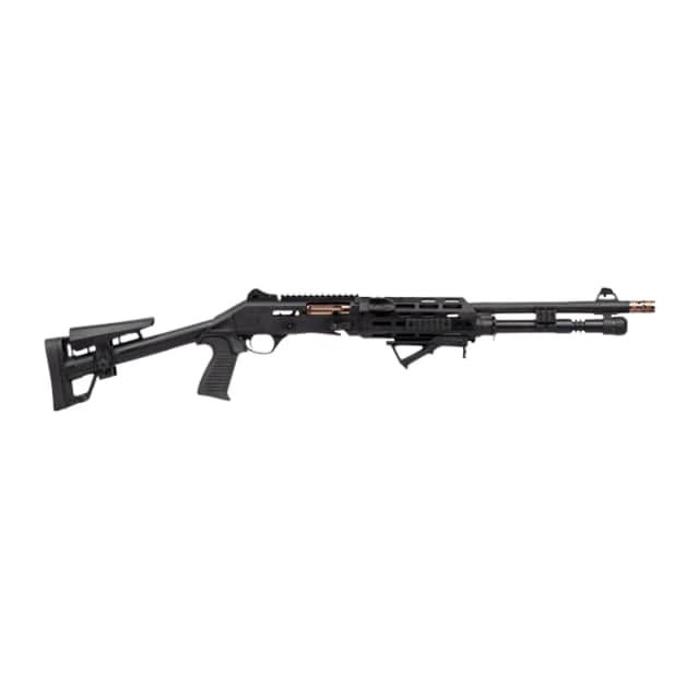 Panzer Arms PAM4NCSBBTMFSS M4 Pro AI 12 Gauge Semi-Auto 3" 5+1 18.50" Black Ported Barrel Panzer Arms PAM4NCSBBTMFSS M4 Pro AI 12 Gauge Semi-Auto 3" 5+1 18.50" Black Ported Barrel