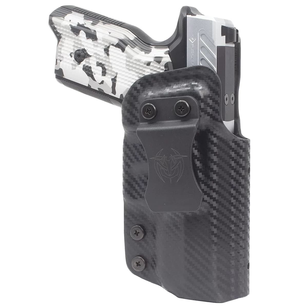 Fusion Firearms QU-FUS-XF-RH XF Pro Holster IWB/OWB Black Boltaron, Belt Clip, Right Hand Fusion Firearms QU-FUS-XF-RH XF Pro Holster IWB/OWB Black Boltaron, Belt Clip, Right Hand