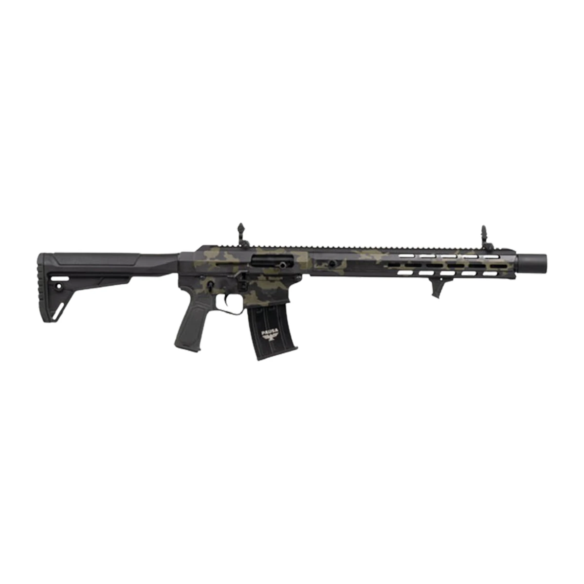 Panzer Arms PAAR12PROBMLF AR12 Pro-L 12 Gauge Semi-Auto 3" 5+1 18.50" Black Barrel Panzer Arms PAAR12PROBMLF AR12 Pro-L 12 Gauge Semi-Auto 3" 5+1 18.50" Black Barrel