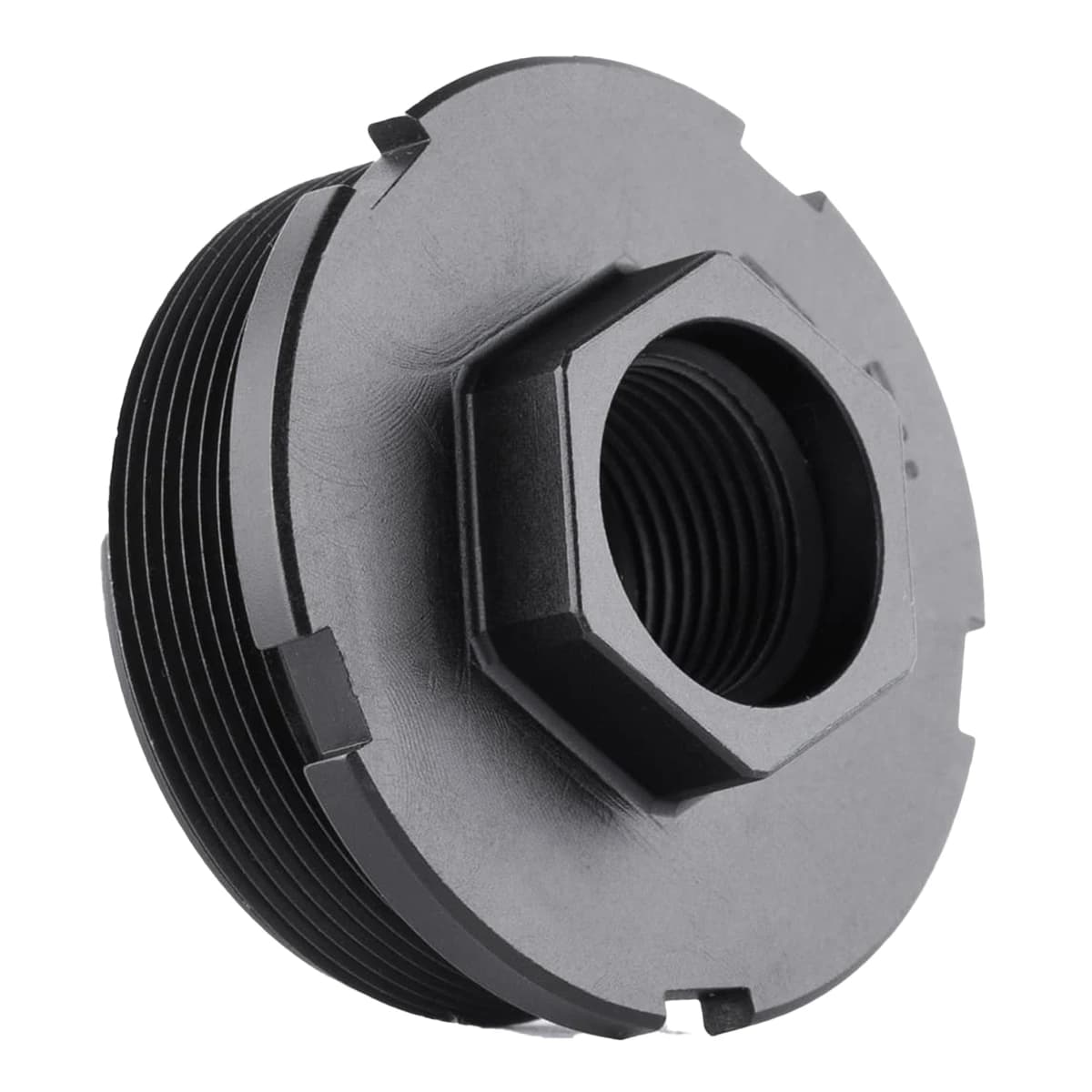 Dead Air LT304 HUB Direct Thread Mount 9/16x24RH 4140 HT Alloy Steel Black Nitride Dead Air LT304 HUB Direct Thread Mount 9/16x24RH 4140 HT Alloy Steel Black Nitride