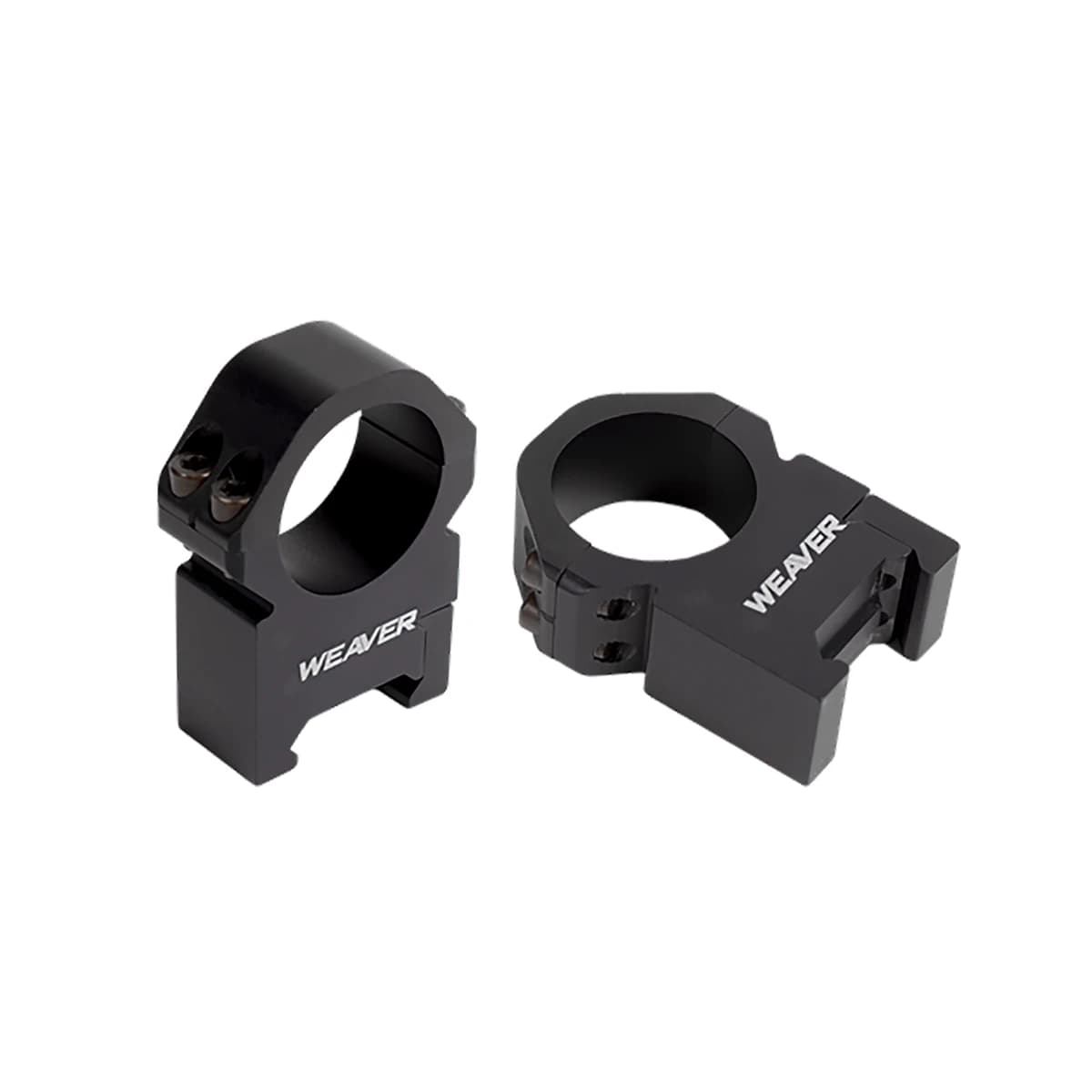Weaver Mounts 48382 Precision Black Aluminum 1" Tube High Weaver Mounts 48382 Precision Black Aluminum 1" Tube High