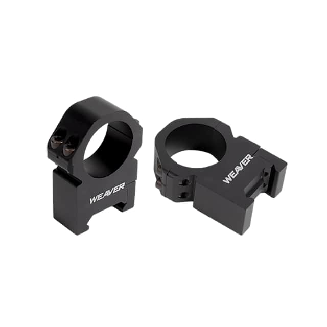 Weaver Mounts 48382 Precision Black Aluminum 1" Tube High Weaver Mounts 48382 Precision Black Aluminum 1" Tube High