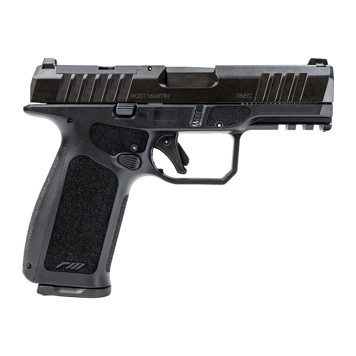 Rost Martin RM1CXBLKOSP10CA RM1X *CA Compliant Compact 9mm Luger 10+1 4" Black Match Grade Barrel Rost Martin RM1CXBLKOSP10CA RM1X *CA Compliant Compact 9mm Luger 10+1 4" Black Match Grade Barrel