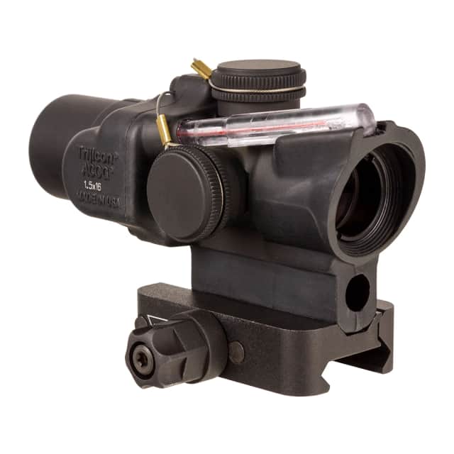 Trijicon 400413 ACOG Black Matte 1.5x16mm RTR Horseshoe Red Dot Reticle Trijicon 400413 ACOG Black Matte 1.5x16mm RTR Horseshoe Red Dot Reticle