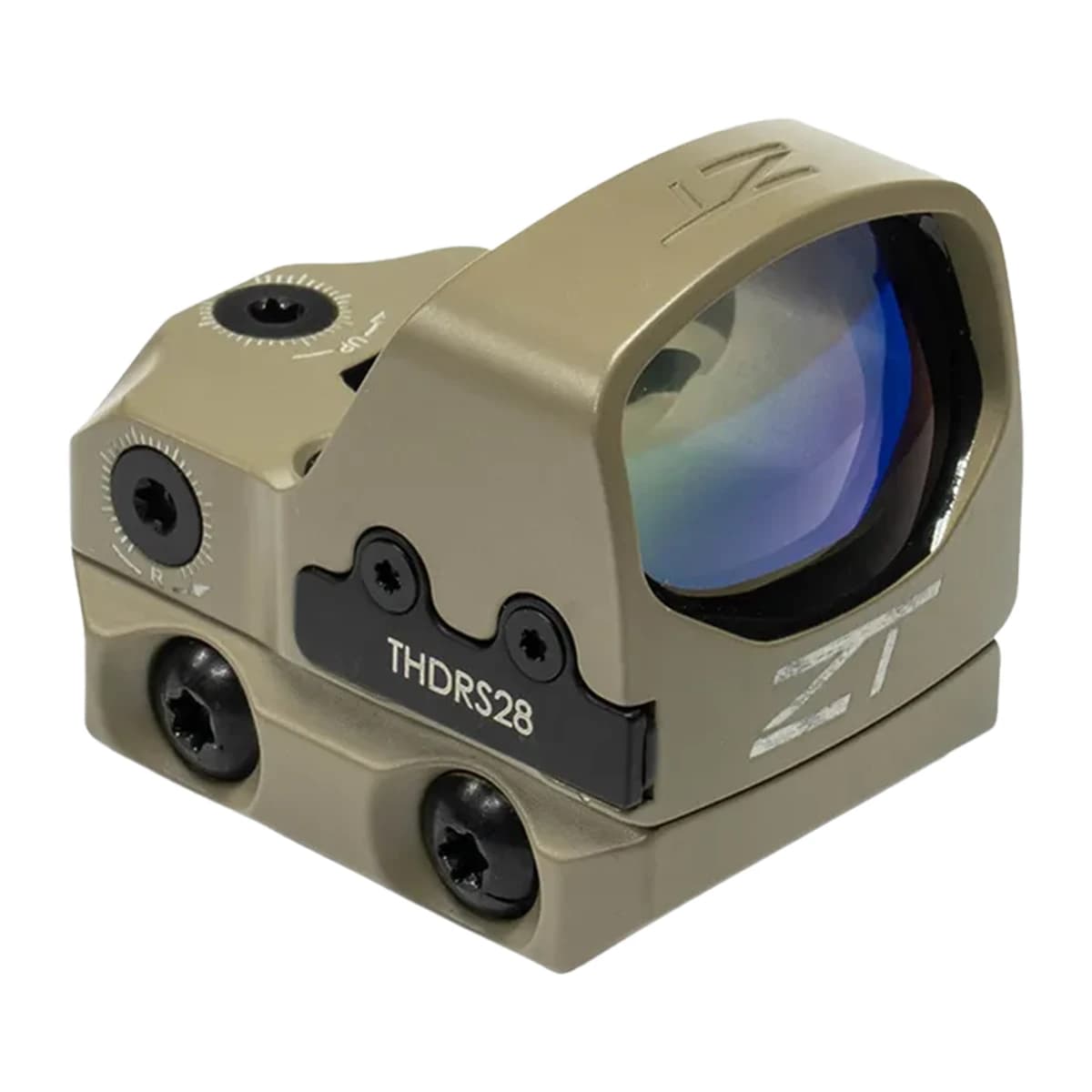 Zero Tech Optics THDRS28MGFL Flat Dark Earth 1x28mmx20mm 3 MOA Green Dot Reticle RMR Footprint Mount Zero Tech Optics THDRS28MGFL Flat Dark Earth 1x28mmx20mm 3 MOA Green Dot Reticle RMR Footprint Mount