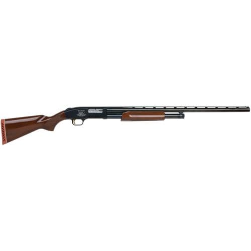 Mossberg 50th Anniversary Ed Mossberg 500 Pump Shotgun, 12 Gauge, 28 in, 3 in Chmbr, Walnut Stock, Blue Finish Mossberg 50th Anniversary Ed Mossberg 500 Pump Shotgun, 12 Gauge, 28 in, 3 in Chmbr, Walnut Stock, Blue Finish